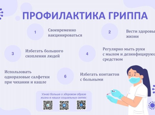 Профилактика гриппа, ОРВИ и иных вирусных заболеваний
