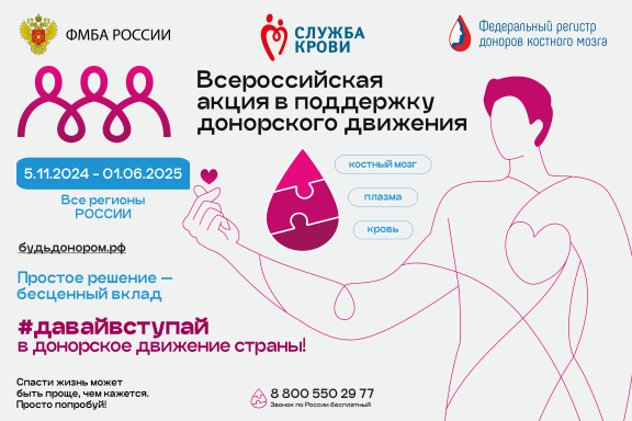 За 11 месяцев 2024 года в Нижегородской области совершено более 58,5 тысяч донаций