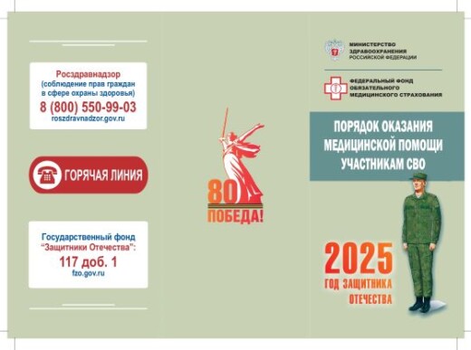 Порядок оказания медицинской помощи участникам СВО