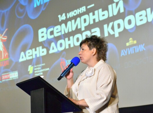 В Саратове прошло торжественное мероприятие, посвященное завершению межрегионального этапа проекта «Донорство крови как стиль жизни»