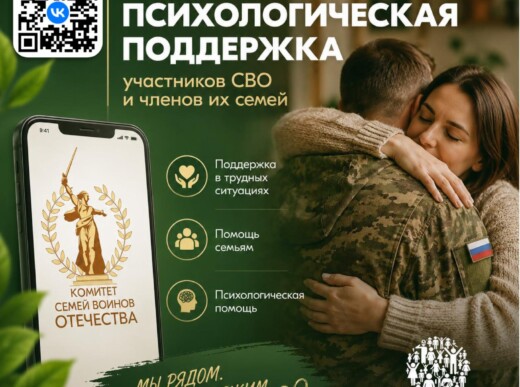 Информация о работе единого федерального чата для участников СВО и членов их семей